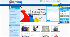 Desktop Screenshot of cmcolorprinting.com